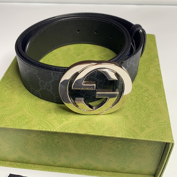 GG Supreme Canvas Belt Size 95 - Picture 6 of 12